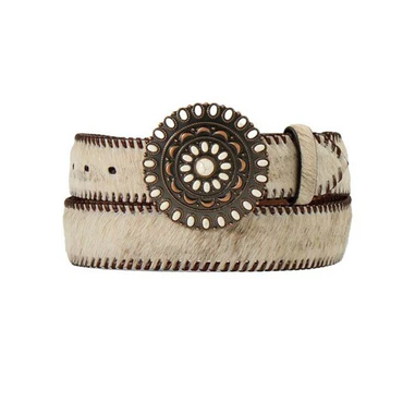 Nocona Belt Company Women's Hair-On-Hide Belt
