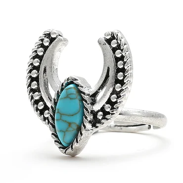 Cowgirl Confetti Women's Watchful Crescent Ring